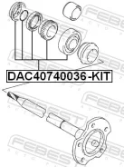 ��������� ��������� ����������� 40x74x36 ��� ����/��� Febest [DAC40740036KIT] DAC40740036KIT ����