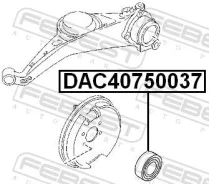 ��������� ������� ������ ������� ������� ������ ��� FORD Mondeo, Volvo S40, Volvo V40 ��������� febest dac40750037 DAC40750037 ����