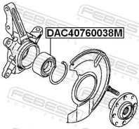 ��������� ��������� MI Febest DAC40760038M DAC40760038M ����