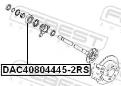 ��������� ������� �����: �Febest-�����. ����� ����������� ��. �������� DAC408044452RS DAC408044452RS ����