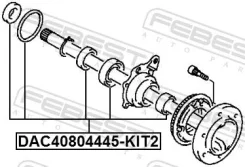 ��������� ������� ������ �-�� (40x80x44x45) Febest DAC40804445-KIT2 DAC40804445KIT2 ����