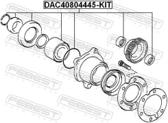 ��������� ��������� ����������� 40x80x44x45 | ��� ����/��� | Febest DAC40804445KIT DAC40804445KIT ����