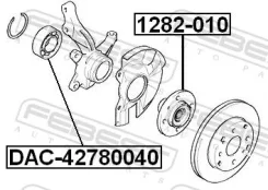 ��������� ������� ������ ��������� ������� ������ ��� Hyundai i30, Hyundai Elantra, KIA CEED febest dac42780040 DAC42780040 ����