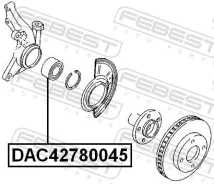 ��������� ������� �������� Mazda Tribute, FORD Maverick 00- DAC42780045 Febest DAC42780045 DAC42780045 DAC42780045 ����