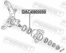 ��������� ��������� 45x80x50 | ����� ����/��� | Febest DAC45800050 DAC45800050 ����