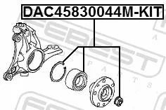��������� ��������� ����������� 45x83x44, ����� ����/���, DAC45830044MKIT Febest DAC45830044MKIT ����
