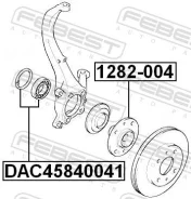 ��������� ������� ������ ��������� ������� ������ ��� Hyundai Sonata, KIA Sportage, Hyundai Tucson febest dac45840041 DAC45840041 ����