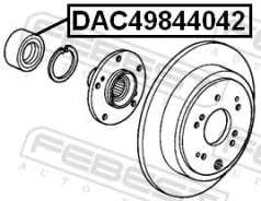 ��������� ��������� 49x84x40x42 | ��� ����/��� | Febest DAC49844042 DAC49844042 ����