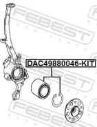 ��������� ��������� �������� ����������� 49x88x46 Febest DAC49880046KIT DAC49880046KIT ����
