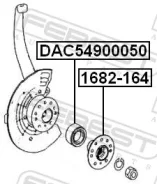 ��������� ������� ������ ��������� ������� ������� ������ ��� Mercedes-BENZ R-Class, Mercedes-BENZ M-Class, Mercedes-BENZ GL-Class febest dac54900050...