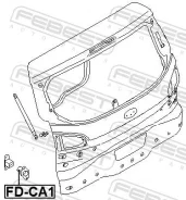 �������� ������ ��������� #1364031 FORD Focus C-MAX CAP 2003-2007 [EU] Febest ���. FD-CA1 FDCA1 ����