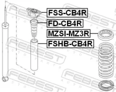 �������� ������� ������������ | ��� ����/��� | Febest FD-CB4R FDCB4R ����
