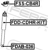 ���������� ������� ������������ FORD Focus III CB8 Febest fdab-036 FDAB036 ����