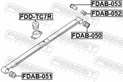 ����������� ������ ������� Febest FDAB-051 FDAB051 ����