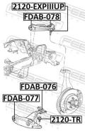 ����������� ��������� �������� ������ Febest FDAB-078 FDAB078 ����
