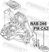 ������� ������� ��������� MT Ford Mondeo 2007- Febest fm-ca2 FMCA2 ����