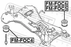 ����������� ���������� �������� ������ ����� ��� FORD Focus, FORD C-MAX/Grand C-MAX, FORD Transit febest fm-foc4 FMFOC4 ����