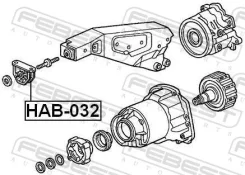 ����� ������������� | ��� ����/��� | Febest HAB032 HAB032 ����