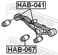 ����������� HAB-067 Febest HAB067 ����