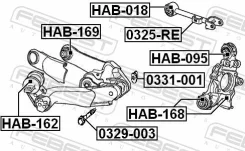����������� ������� ������ | ��� ����/��� | Febest HAB169 HAB169 ����