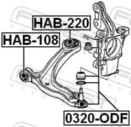 ����������� ������ Honda Odyssey RL5 2011-2016 ����. �����. HAB220 HAB220 ����