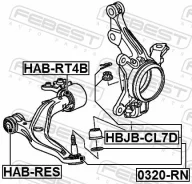 ����������� ��������� ������ | ��� ����/��� | Febest Habrt4B HABRT4B ����