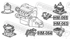 ������� ��������� HM-064 50850-SDA-A10! ���:HM-064 Febest HM-064 HM064 ����
