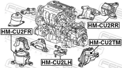 ����� ��������� Honda Accord CP2 -11 ����. Febest HMCU2RR ����