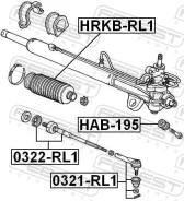 ������������������ Febest Hrkbrl1 HRKBRL1 ����