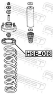 ��������� ������� ������� | ����/��� | Febest HSB006 HSB006 ����