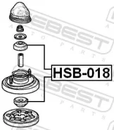 ������ ������������ ������ ������ ����� ��� Honda Civic, Honda Accord, Acura Integra febest hsb-018 HSB018 ����