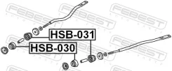 ������ ��������� �������� | ����� ����/��� | Febest HSB031 HSB031 ����