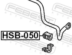 ������ ������������� �������� ������ ����� ��� Honda Accord, Honda Torneo �����, Honda Avancier febest hsb-050 HSB050 ����