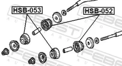 ������ �������� ��������� ���� 7-11-059 51391-S1A-E01 ! ���:HSB-053 Febest HSB-053 HSB053 ����