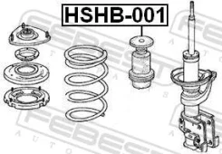 ������� ��������� ������������ � ���������� d23, ��������, ������, ����� ��� Honda Civic, Honda CR-V, Honda FR-V Febest HSHB-001 HSHB001 ����