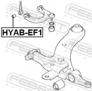 ����������� ��������� �������� ������ HYAB-EF1 Hyabef1 Febest Febest Hyabef1 HYABEF1 ����