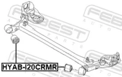 ����������� ������ ����� Hyundai I20 08/10-12/03 Kia Morning/Picanto TA 11/02-17/01 HYABI20CRMR ����