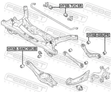 ����������� ������� ������ Hyundai I30 2017 [178Febesthyabi30UPR] HYABI30UPR ����