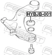������� ����� ������� 38.5x31x16 | ����/��� | ��� Hyundai Sonata, Hyundai Accent, Hyundai Elantra febest hybjb-001 HYBJB001 ����