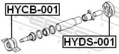����� ������� ��������� Hyundai Santa FE (BB) 2000-2006 HYCB001_ [HYCB001] HYCB001 ����