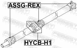 ��������� ��������� ���������� ���� HYCB-H1 Febest HYCB-H1 HYCBH1 ����