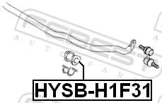 ������ ������������� D31 Febest HYSB-H1F31 HYSBH1F31 ����