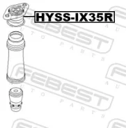 ����� ��������������� ������ ������ ��� KIA Sportage, Hyundai Sonata, Hyundai Tucson febest hyss-ix35r HYSSIX35R ����