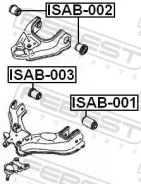 ����������� IS Febest ISAB-002 ISAB002 ����