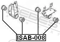 ����������� ������� | ����� ����/��� | Febest ISAB-008 ISAB008 ����