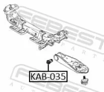 ����������� ��������� ������� ������ | ����� ����/��� | Febest ������� KAB035 | �������� �� ��, ������, 5 ����� | �������� �� 12 ��� | ������ � ������...