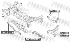 ����������� ������� ����������� ������ | ��� ��� | KIA, Hyundaicadenza 16, Azera 20, Optima 18 (Georgia Plant-CAN), Sonata [178Febestkab038] KAB038 ��...