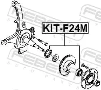 ��������� ��������� ����������� 35X72X23X19 Febest KITF24M KITF24M ����