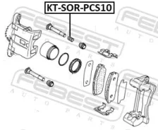 ������ ������ ���������� �������� (�����) Febest Ktsorpcs10 KTSORPCS10 ����