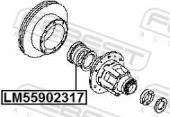 ��������� ��������� 55x90x23x17 Febest LM-55902317 LM55902317 ����